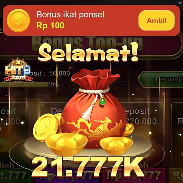 HIT9 Bonus Member Baru 100%